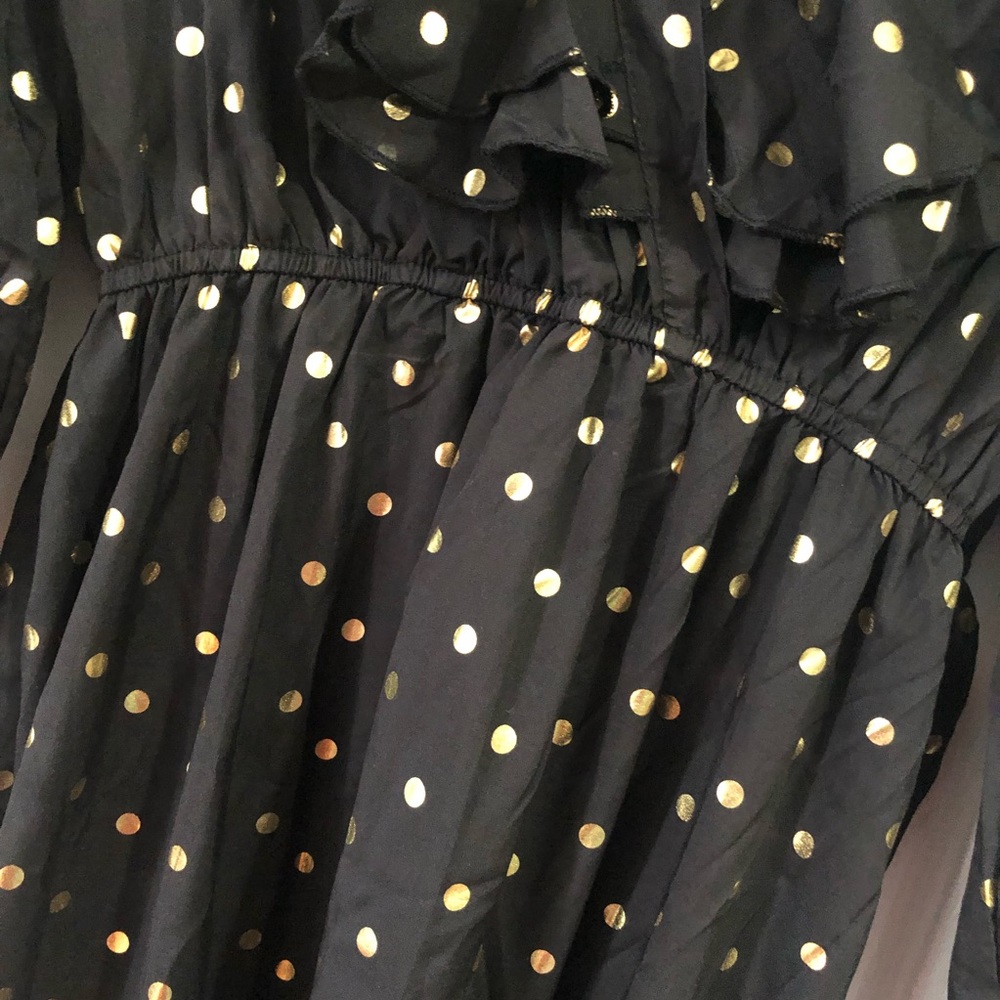 Black and gold pretty dress - Picture 5 of 9